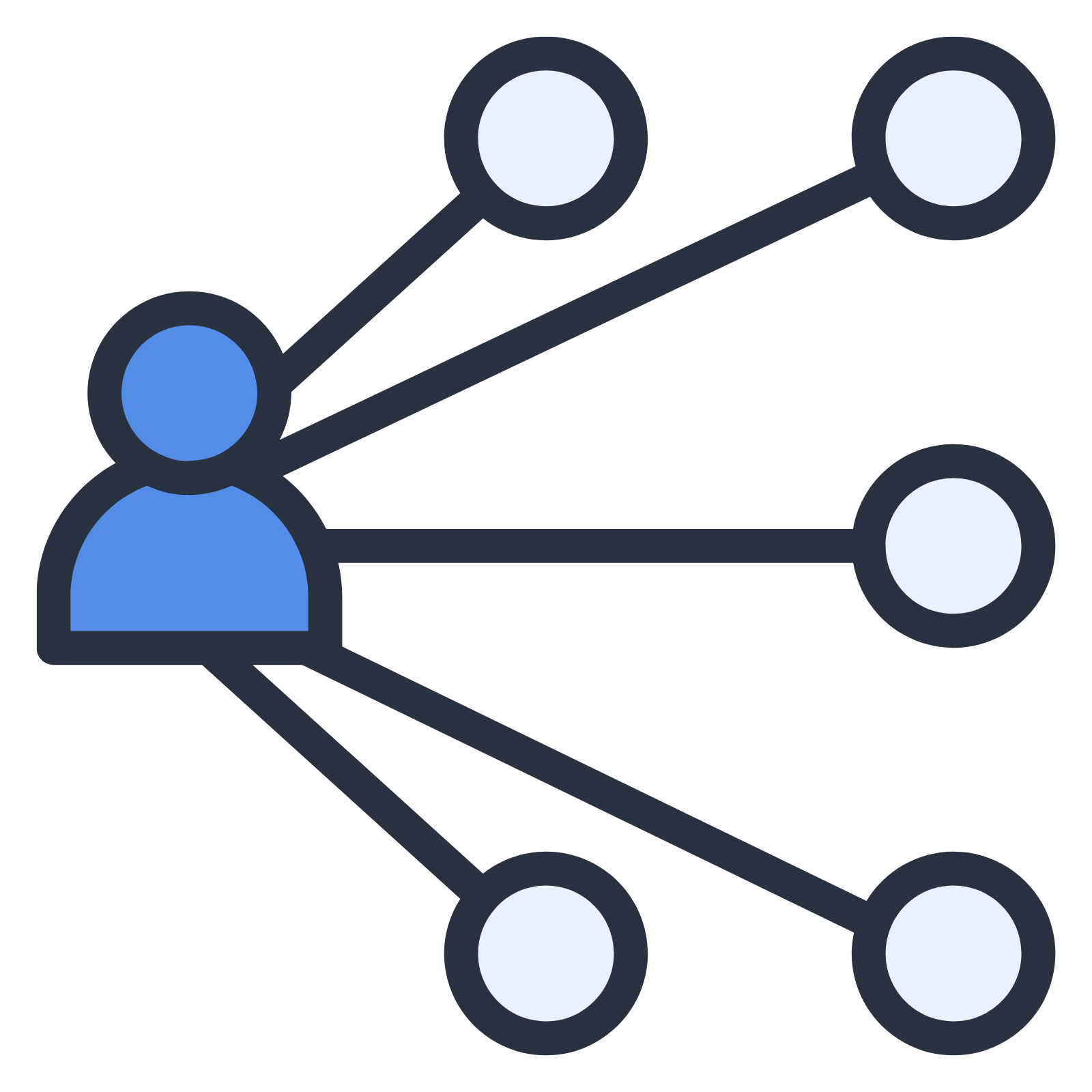 NeuroPeople logo: a multicoloured infinity symbol formed by interlinked handprints